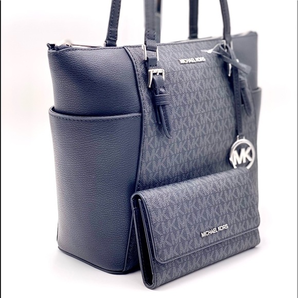 Michael Kors Charlotte Tote and Wallet Set - Picture 3 of 13